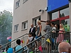 Eröffnung des Schulfestes durch die Schulleitung an der Ekhof-Schulung (© KAUSA-Landesstelle Thüringen)